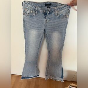 True Religion Light Blue Flare Jeans